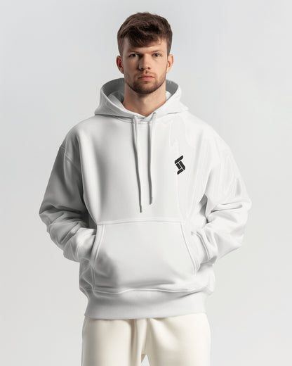 Solid Oversize Fit Hoodie - Unisex